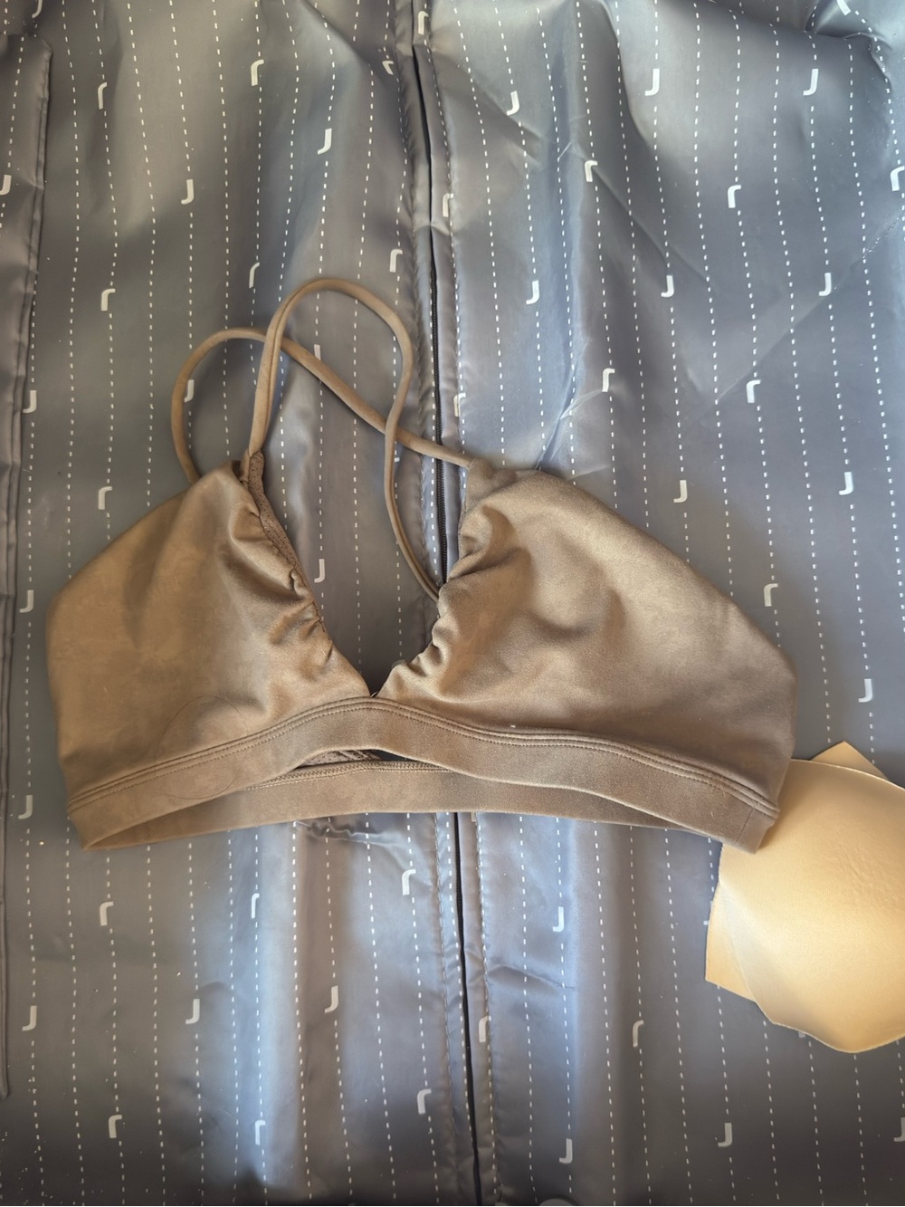 Crop shop boutique sports bra